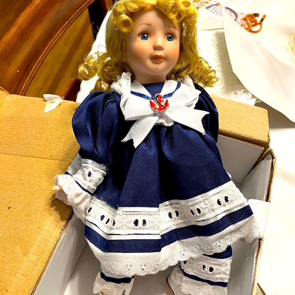 Doll-porcelain